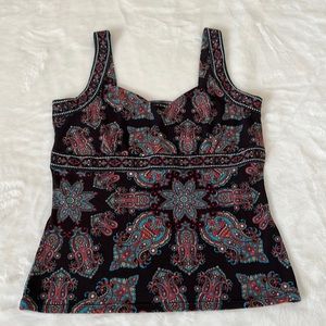 Isabella DeMarco Paisley Tank Small